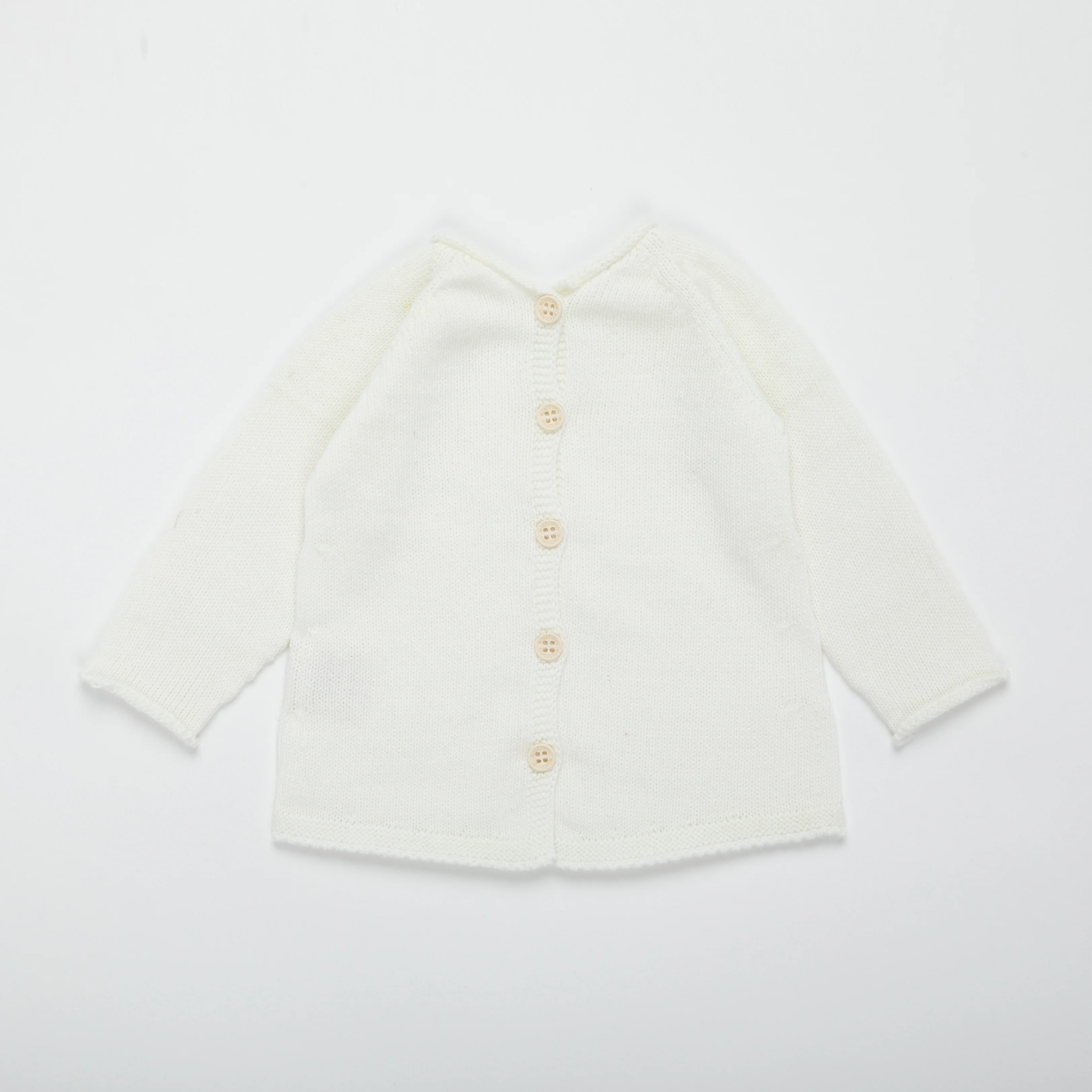 Top Basic Knit Blanco - Image 2