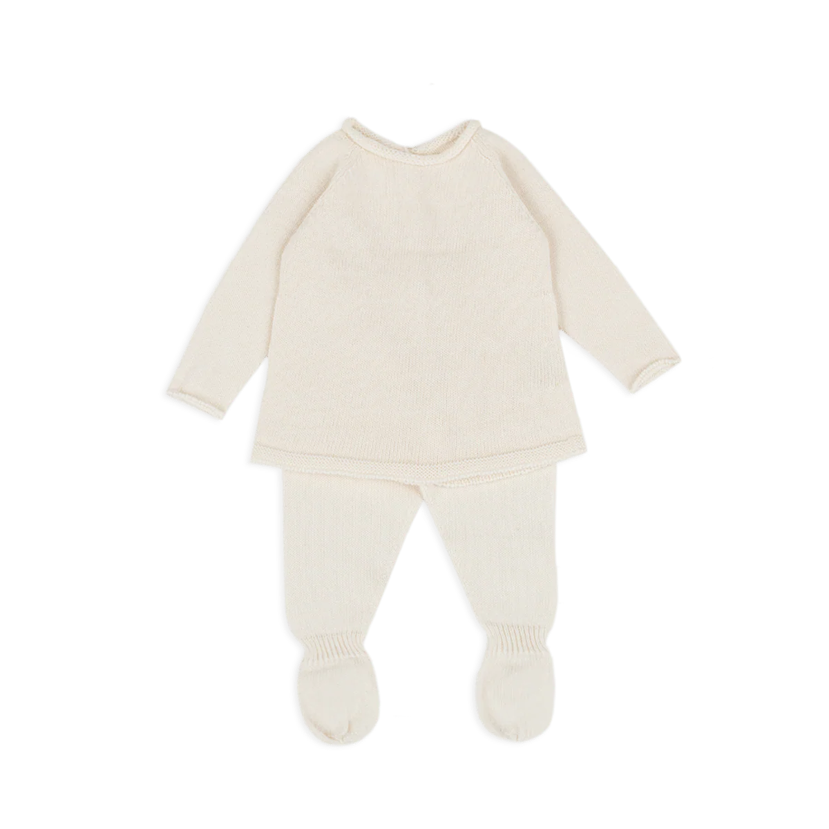 Top Basic Knit Crudo - Image 4