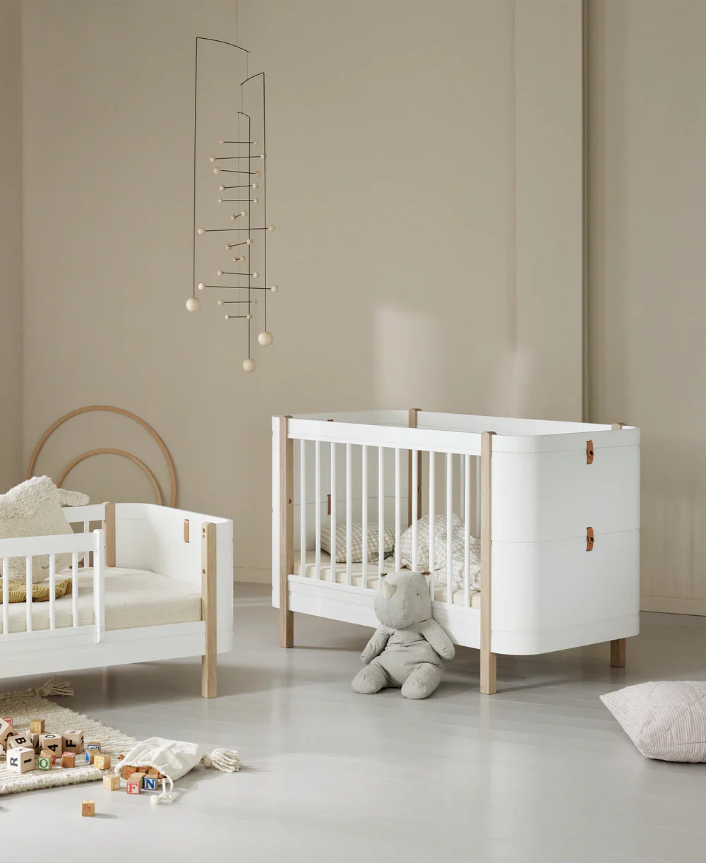 Oliver Furniture Wood Mini+ cot bed incl. junior kit - Image 4